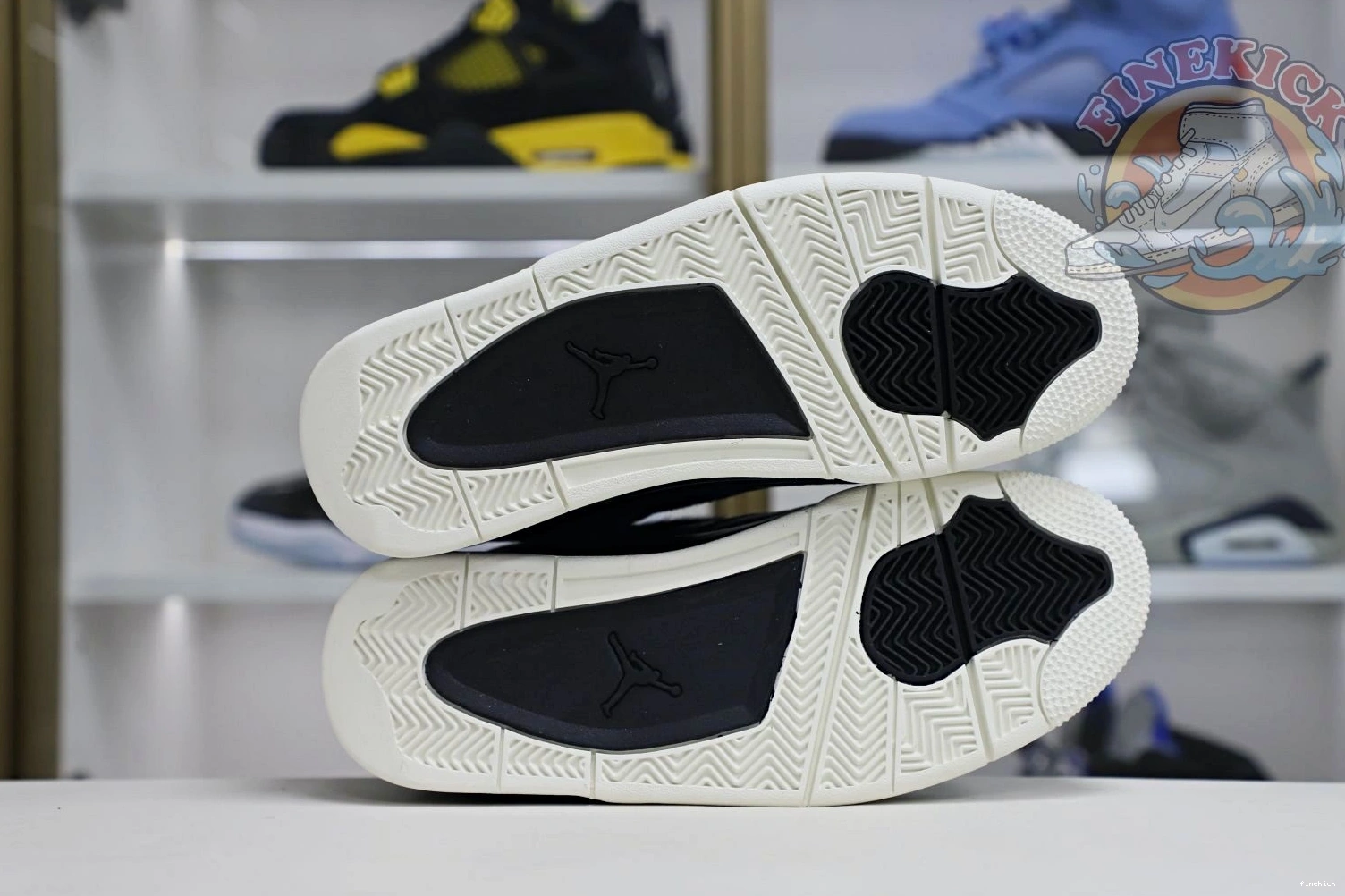 black ponyhair Jordan 4 Jordan Air retro 0104